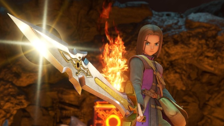 dragon quest xi hero sword