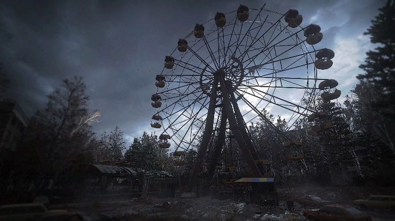 Pripyat Ferris wheel in Call of Duty