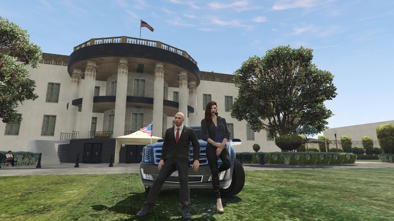 Grand Theft Auto White House mod