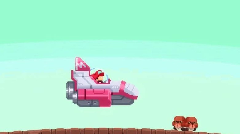 No Mario's Sky fan game screenshot