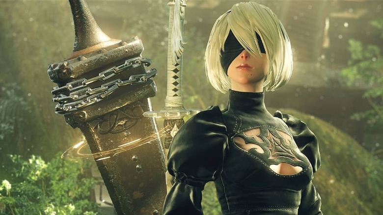 2B in forest