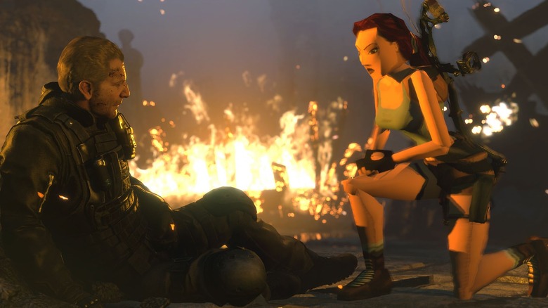 OG Lara with enemy