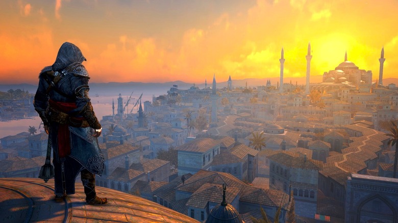 Ezio overlooks Istanbul