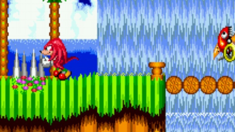 Sonic and Knuckles Knuckles gameplay