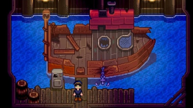 Stardew unfinished boat