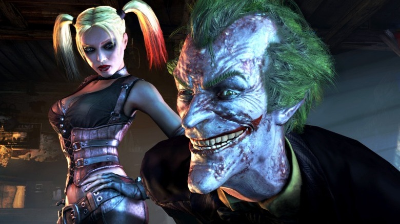 batman arkham city harley quinn joker