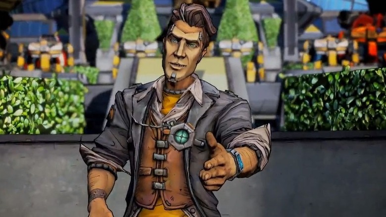 Handsome Jack extending hand