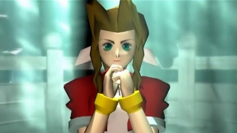 Aerith prays