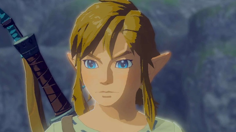 Link glaring