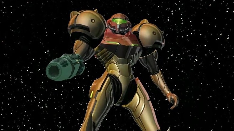 Samus in space