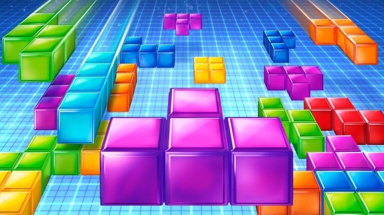 Tetris 99 screen