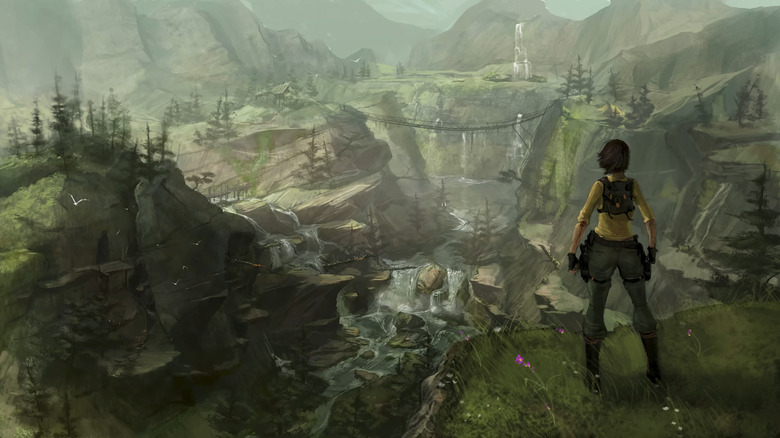 Tomb Raider reboot concept art