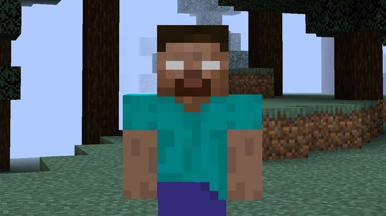 Herobrine in Minecraft