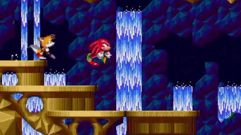 Tails and Knuckles Hidden Palace Zone