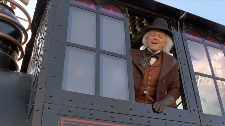 Doc Brown in Back to the Future Part III