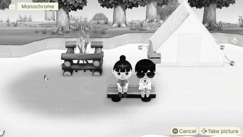 Animal Crossing: New Horizons photo mode