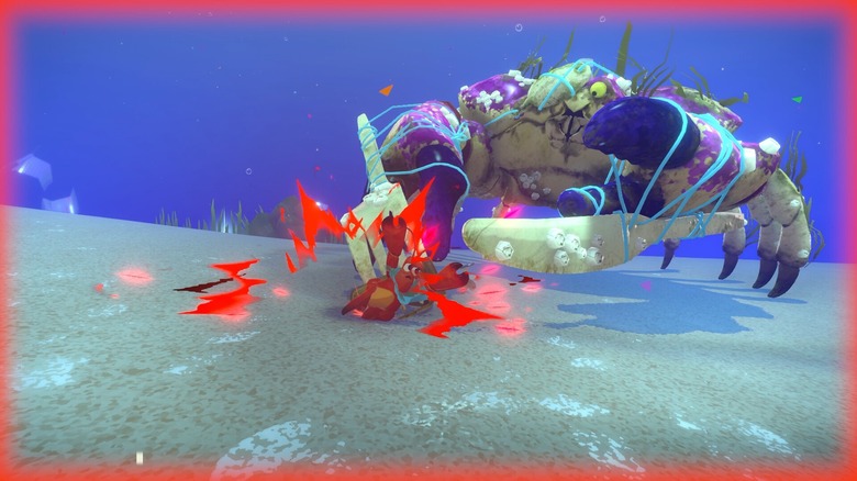 Another Crab's Treasure combat