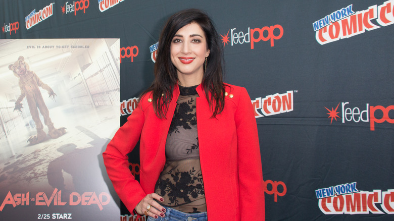 Dana DeLorenzo attending New York Comic Con