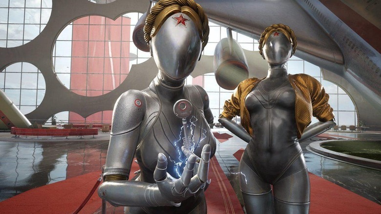 Atomic Heart Ballerina robot women