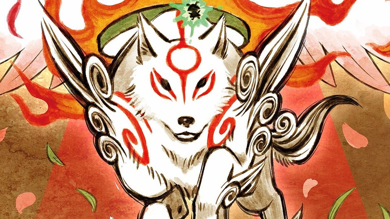 Okami glowing