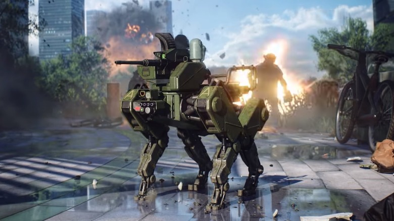 Battlefield 2042 Robot Dog Attack