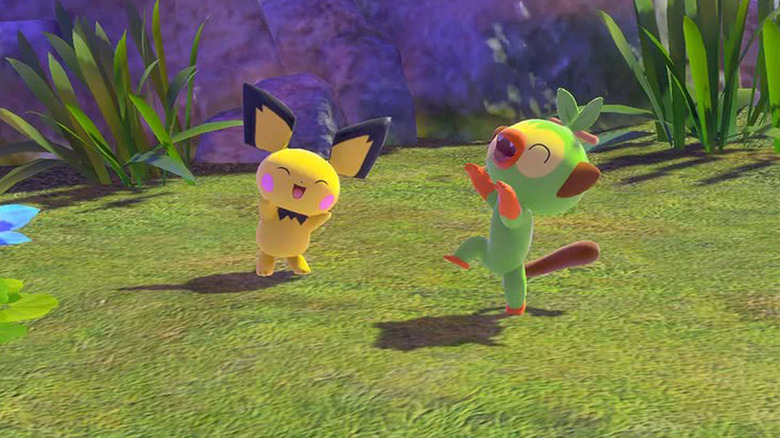 New Pokemon Snap Pichu Grookey