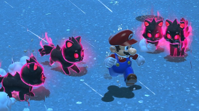 Mario and spirit cats