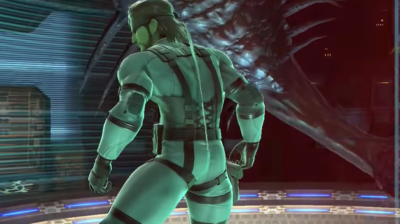 Solid Snake Butt Super Smash Bros Ultimate