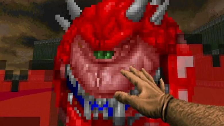 Doom (1993) Cacodemon befriending mod