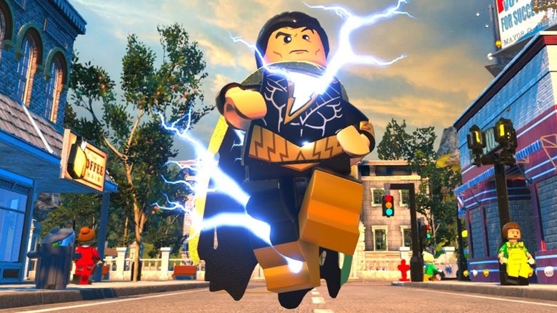 Black Adam lightning