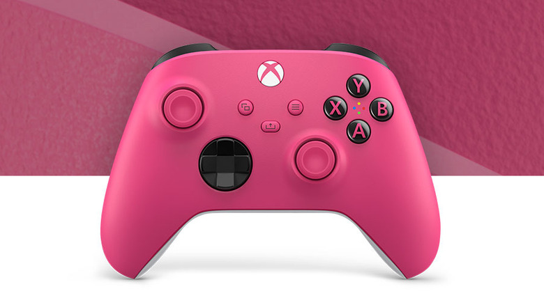 Pink Xbox controller