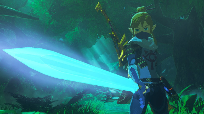 Link claims Master Sword