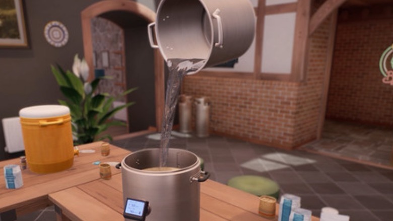 Crafting beer in Brewmaster: Beer Brewing Simulator