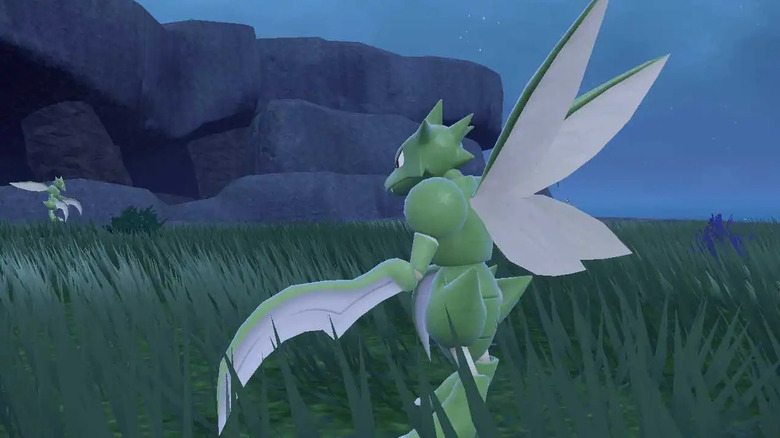 Two Scythers in tall grass