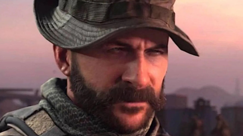 Call of Duty Modern Warfare 2 Captain Price close up