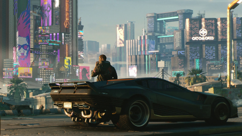 Cyberpunk 2077 city