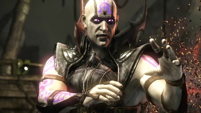 Quan Chi posing in Mortal Kombat X