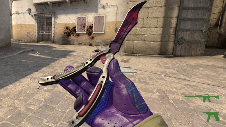 Doppler Butterfly Knife from CS:GO