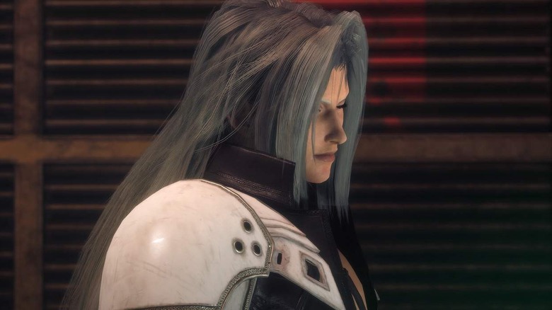 Sephiroth smiling