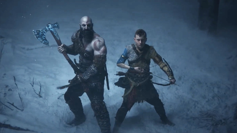 Kratos Atreus ice field