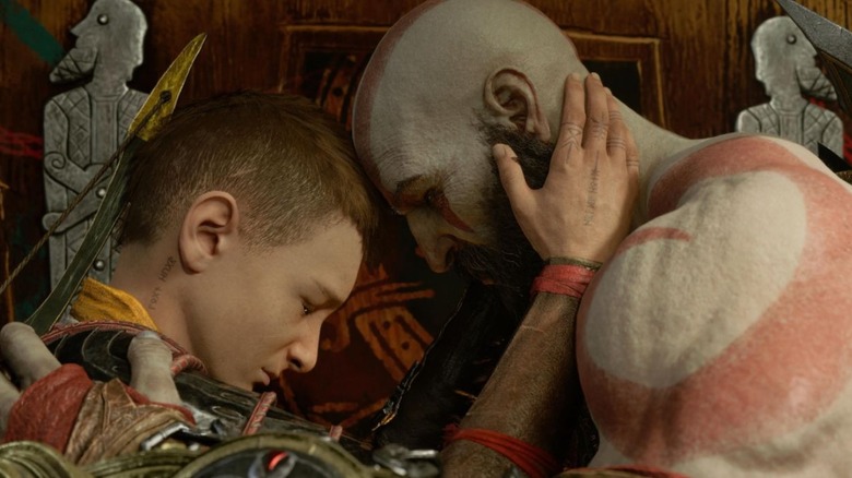Atreus and Kratos together