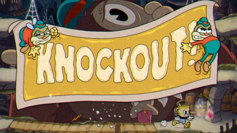 Cuphead Moonshine Mob fake knockout