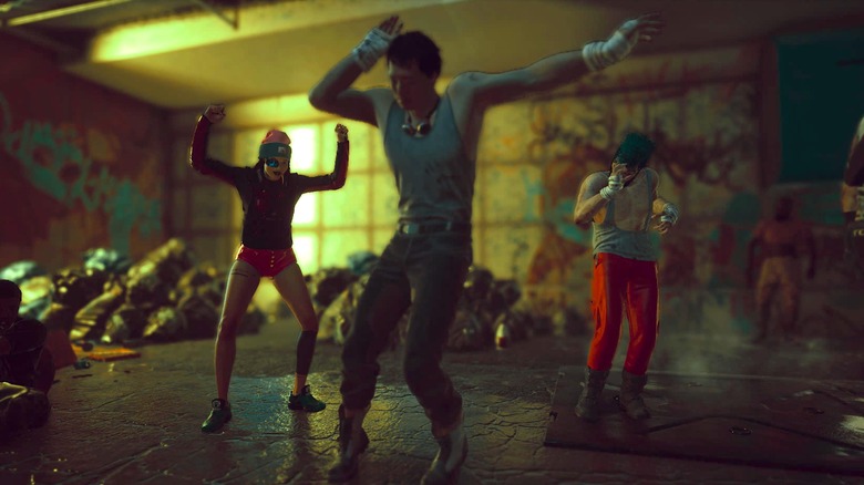 Cyberpunk 2077 NPCs dance