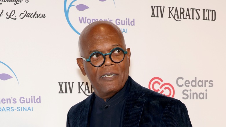 Samuel Jackson closeup