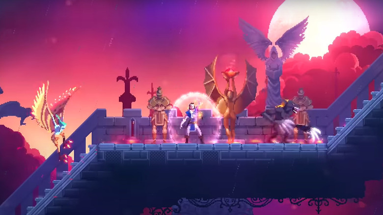 Richter Belmont in Dead Cells Return to Castlevania