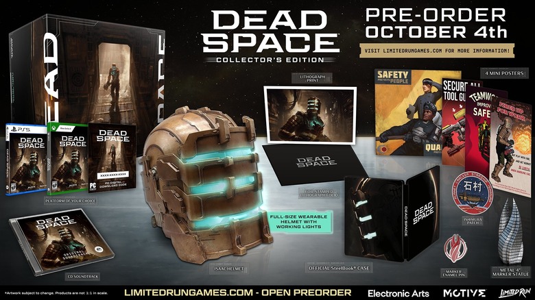 Everything included in Dead Space Collector's Edition