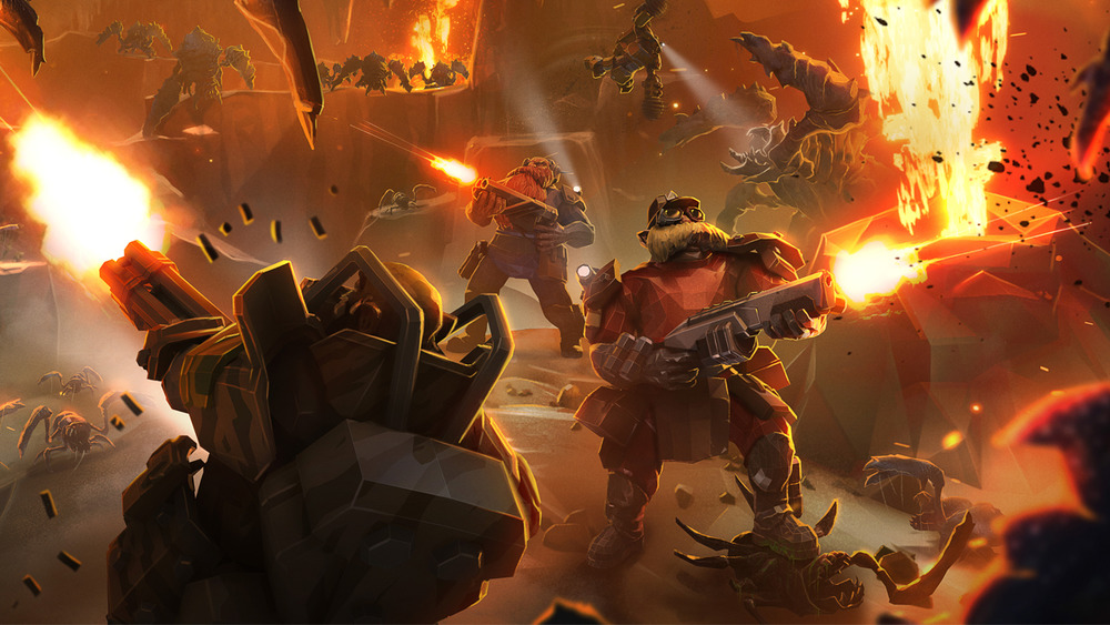 Deep Rock firefight