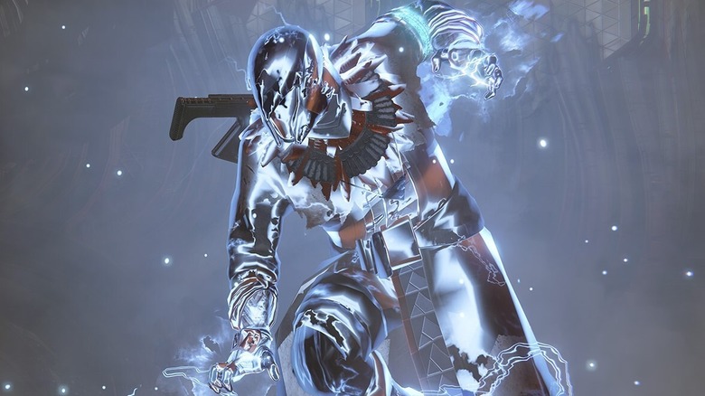 Destiny 2 Arc Warlock posing