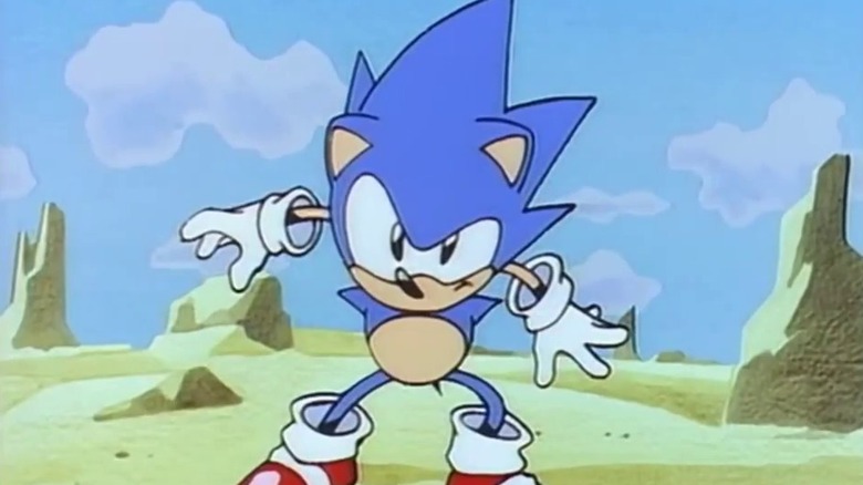 Sonic in Sonic CD