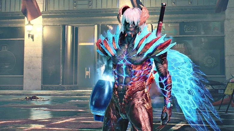 Nero's Devil Trigger form from "Devil May Cry 5"